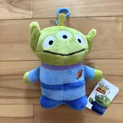 【大セール！美品】トイ・ストーリー エイリアン ぬいぐるみ　キーホルダー