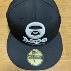 Aape 59FIFTY キャップ ブラック 7 3/8