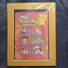 ポケットモンスター 海外記念スタンプ 切手シート
