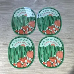 PATAGONIA ステッカー 4枚セット(花)