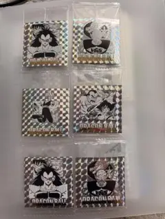 ドラゴンボール 40周年記念 シールウエハース　17 34 8 13 6枚セット