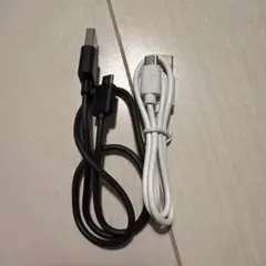USB-AとUSB-Micro Bケーブル 2本セット