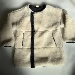 petit main ボアジャケット 120サイズ クリーム