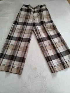 drawer チェックパンツ☆