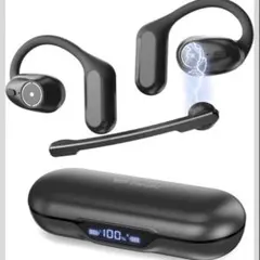 Bluetoothヘッドセット【業界高水準傑作 マイク付き 脱着式オープン型】のサムネイル