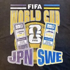 会場限定】ワールドカップ 日本vsスウェーデン マッチデーTシャツ L