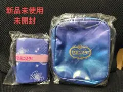 【新品未使用未開封】セボンスターしまむら エコバッグ・ポーチセット パープル