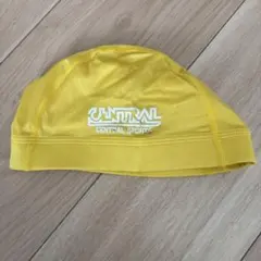 【セントラルスポーツ】スイミングキャップ　黄色　Lサイズ