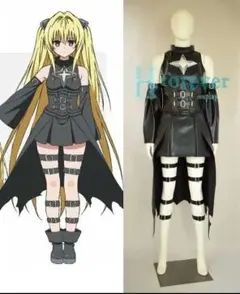 美品 暗黒王朝 ダークメイドバニー 歪萌舎 コスプレ エナメルメイド