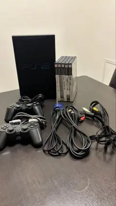 PlayStation 2 SCPH-50000 本体 ミッドナイトブラック