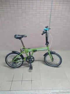 swissport 折りたたみ自転車 6段変速 白/赤 引き取りの方は値引き