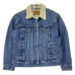美品 Levi's PREMIUM 裏ボア デニムジャケット レディースM