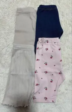 パンツ 7部丈 70〜80 4点セット