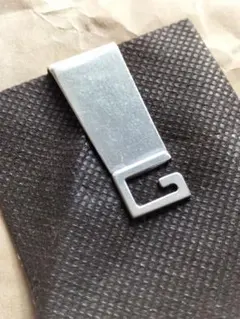 GUCCI マネークリップ G字型 シルバー925 希少