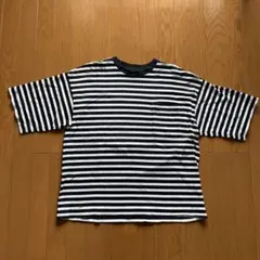 MUJIlabo ボーダーTシャツ　無印良品