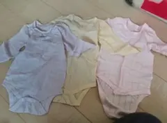 ベビー肌着 90cm 3色セット