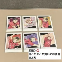 ハイキュー‼︎ゴミ捨て場の決戦 ぱしゃこれ　音駒高校メンバー6枚セット
