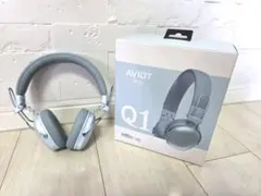 AVIOT WA-Q1 ワイヤレスヘッドホン シルバー Amazon.com: AVIOT WA-Q1 Noise-Canceling Wireless Headphones | On