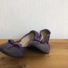 Salvatore Ferragamo バレエシューズ パープルのサムネイル