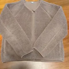 ジップカーディガン