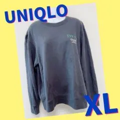 UNIQLO ユニクロ　トレーナー　スウェット　グレー　長袖　メンズ　レディース