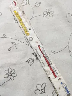 新幹線生成り　水筒肩紐カバーロングハンドメイド　マジックテープ式　男の子