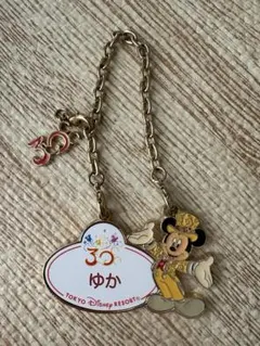 東京ディズニーリゾート 30周年 ミッキー　キーホルダー　チャーム　2013
