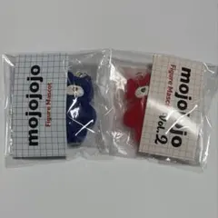 mojojojo フィギュアマスコット 青　赤　猫　naughty nicky