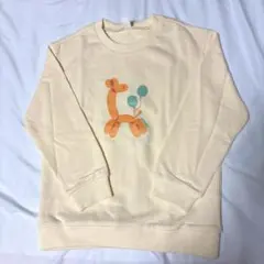 【お値下げ】バルーンアニマルプリント トレーナー 130cm