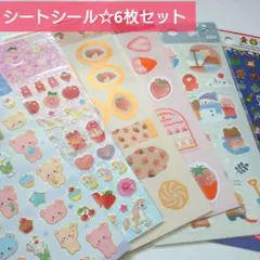 19【6枚セット】シールまとめ売り☆gaia・amifa他
