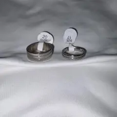 メンズリング 2点セット