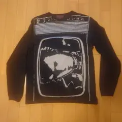 MISHKA ブラックニットセーター X-LARGE チャールズマンソン - メルカリ