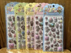 新品未使用 ラブブ風シール5枚セット