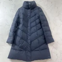 【M~L】レリアン ライトダウンコート 羽毛 ネイビー B1922