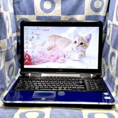 爆速SSD480G☆i7☆大人気ブルーノートPC♪ブルーレイ&カメラ！Win11