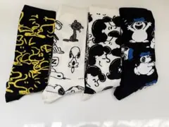 スヌーピーソックス 4足セット