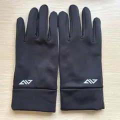 防風ストレッチグローブ 黒 Mサイズ タッチ対応