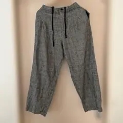 【お値下げ中】スタジオクリップ×チェック柄パンツ ×黒白×フリーサイズ