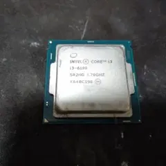 Intel Core i3-6100 CPU 本体