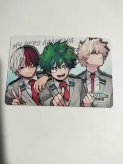 ヒロアカ原画展　マグネットステッカー　緑谷　爆豪　轟