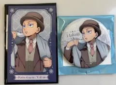 鬼滅の刃 狛治 AGF 2025 ufotable 缶バッジ チェキ風ブロマイド