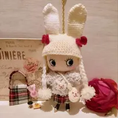 Cosmos様専用☆うさ耳帽子☆英国チェックスカート♪ハンドメイド♪