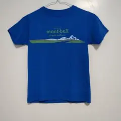 mont-bell Tシャツ ブルー 130サイズのサムネイル