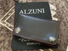 ALZUNI アルズニ 折り財布 ミドルウォレット 5セントコンチョ