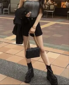 Avail × shoko コラボ 厚底ブーツ アベイル