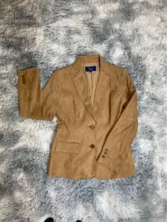 KEITH レディース　M ブラウン　スウェードジャケット　イギリス　レトロ