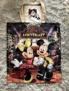 ミッキーミニー　ディズニーストア25周年記念 エコバッグ