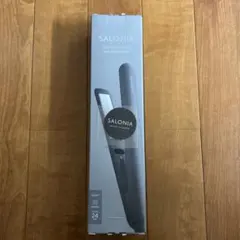 【新品】SALONIA スムースシャインストレートアイロンブラック