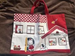 familiar レッスンバッグ　トートバッグ