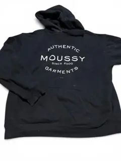 MOUSSY ブラック フード付きパーカーのサムネイル